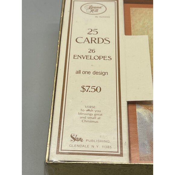 Beacon hill cards & envelopes to wish you blessings great small Christmas READ - Picture 3 of 4